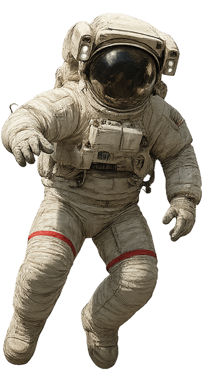 Astronaut in space