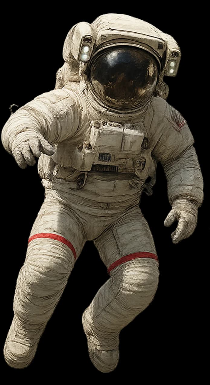Astronaut in space