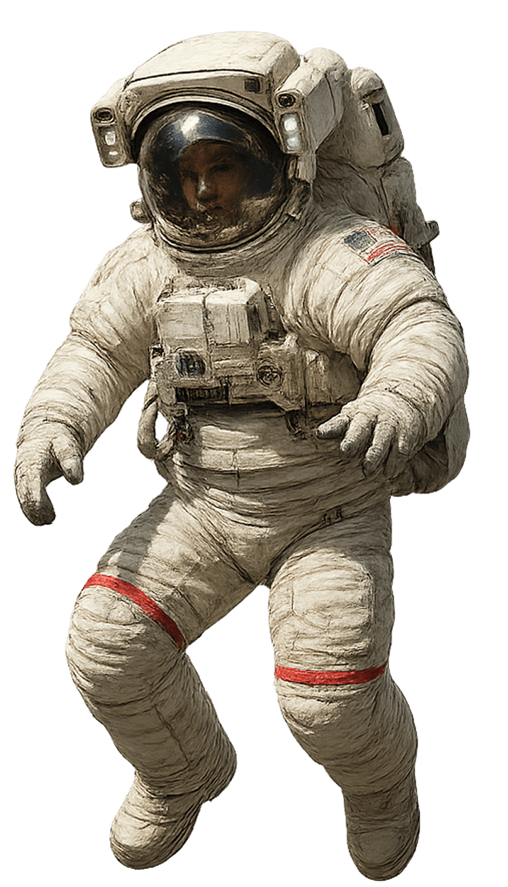 Astronaut in space