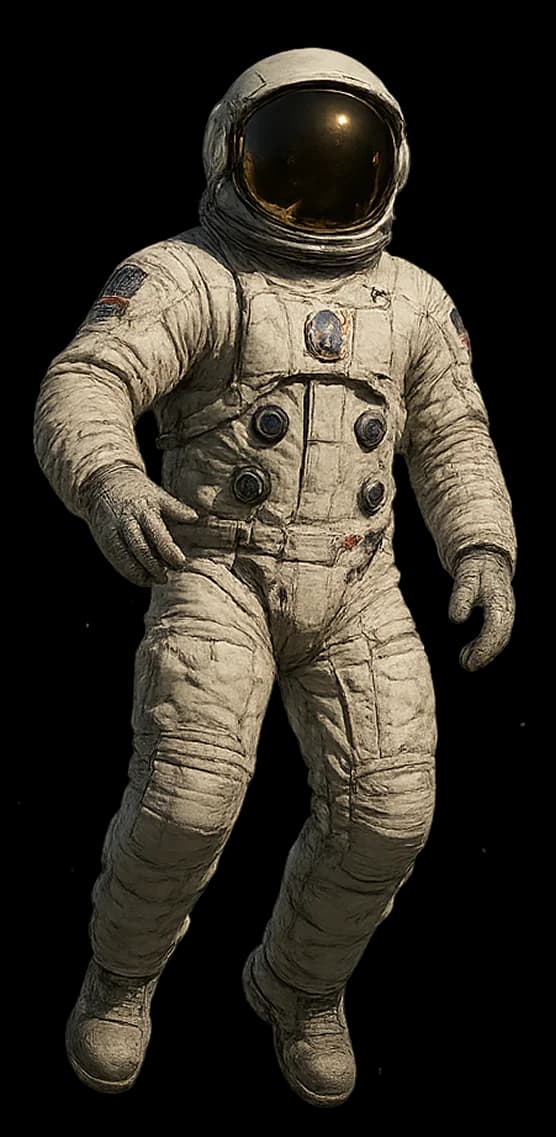 Astronaut in space